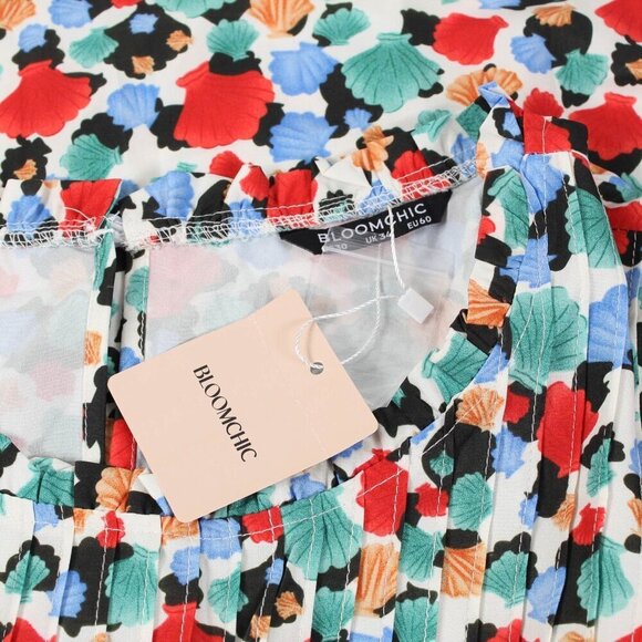 Bloomchic Colorful Shell Blouse - NWT - Size 6X - Picture 6 of 9